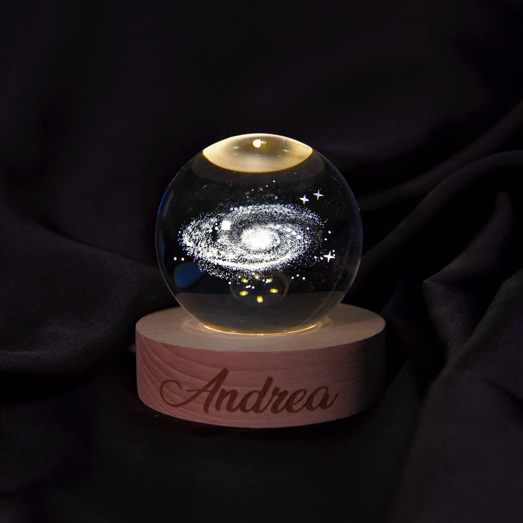 My Galaxy - Love Crystal LED Lamp